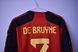Belgium World Cup 2022 home Adidas shirt in size M with Kevin de Bruyne on the back 4612 PHOTO 4