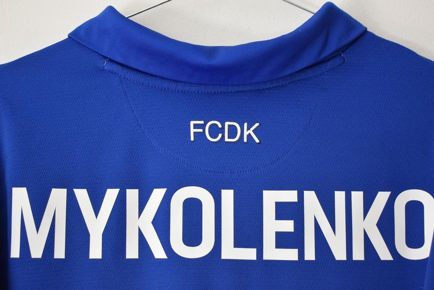 Dynamo Kij&oacute;w 2018-2019 wyjazdowa koszulka New Balance w rozmiarze M z Vitaliy Mykolenko na plecach 4810 ZDJECIE