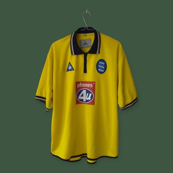 Birmingham 2001-2002 away shirt Le coq Sportif in size XL with Arkadiusz Bąk on the back 5048 PHOTO