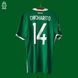 Mexico COPA 2016 home Adidas shirt in size M with Chicharito Hernandez on the back 4613 PHOTO 1