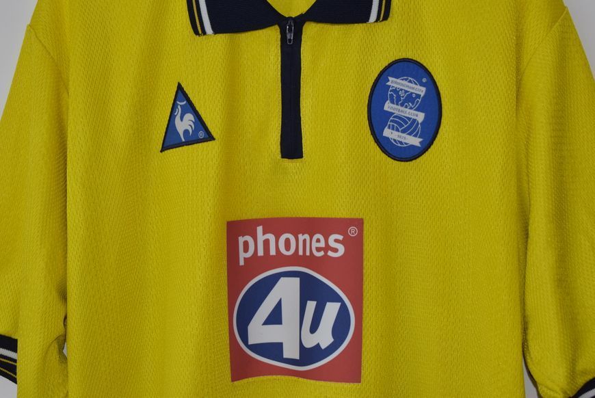Birmingham 2001-2002 away shirt Le coq Sportif in size XL with Arkadiusz Bąk on the back 5048 PHOTO