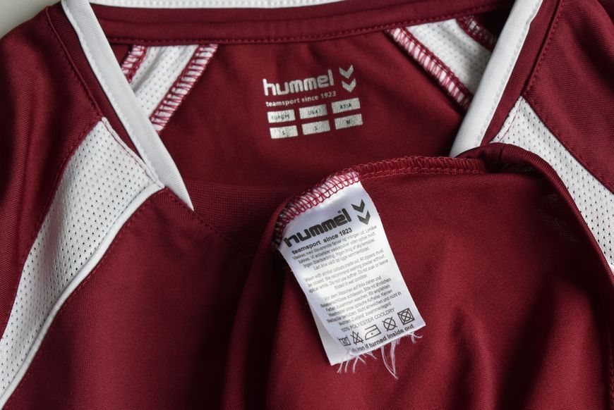 Heart of Midlothian FC 2006-2007 home shirt Hummel in size S with Andrius Velička on the back 4949 PHOTO