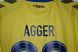 Br&oslash;ndby IF 2014-2015 domowa koszulka Hummel w rozmiarze L z Daniel Agger na plecach 4812 ZDJECIE 4