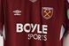 West Ham United 2025-2026 hjemmebanetr&oslash;je Umbro str. M med Jarrod Bowen p&aring; ryggen 5000 FOTO 11