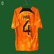 Holandia MŚ 2022 domowa koszulka Nike w rozmiarze L z Virgil van Dijk na plecach 4713 ZDJECIE 1