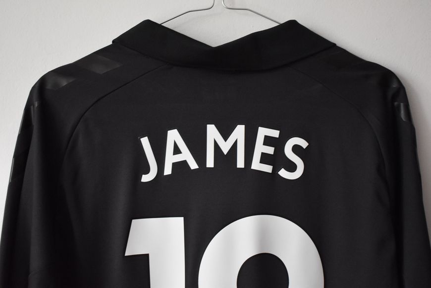 Everton 2021-2022 wyjazdowa koszulka z długim rękawem Hummel w rozmiarze M z James Rodriguez na plecach 4616 ZDJECIE