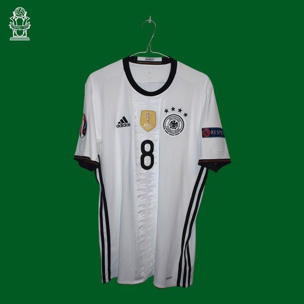Niemcy EURO 2016 domowa koszulka Adidas w rozmiarze M z Mesut &Ouml;zil na plecach 4666 ZDJECIE