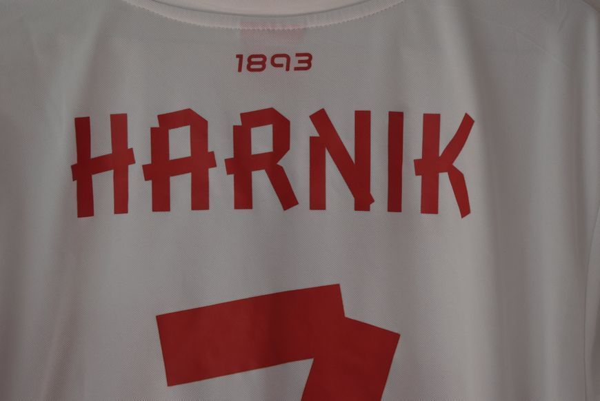 VfB Stuttgart 2013-2014 home shirt Puma in size L with Martin Harnik on the back 5051 PHOTO