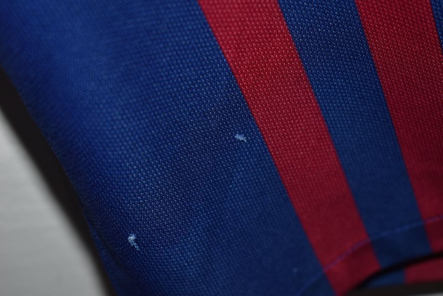 Barcelona 2018-2019 hjemme tr&oslash;je Nike i st&oslash;rrelse M med Lionel Messi p&aring; ryggen 4491 FOTO
