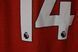 Arsenal 2018-2019 hjemmetr&oslash;je Puma i st&oslash;rrelse L med Pierre-Emerick Aubameyang p&aring; ryggen 4716 FOTO 3