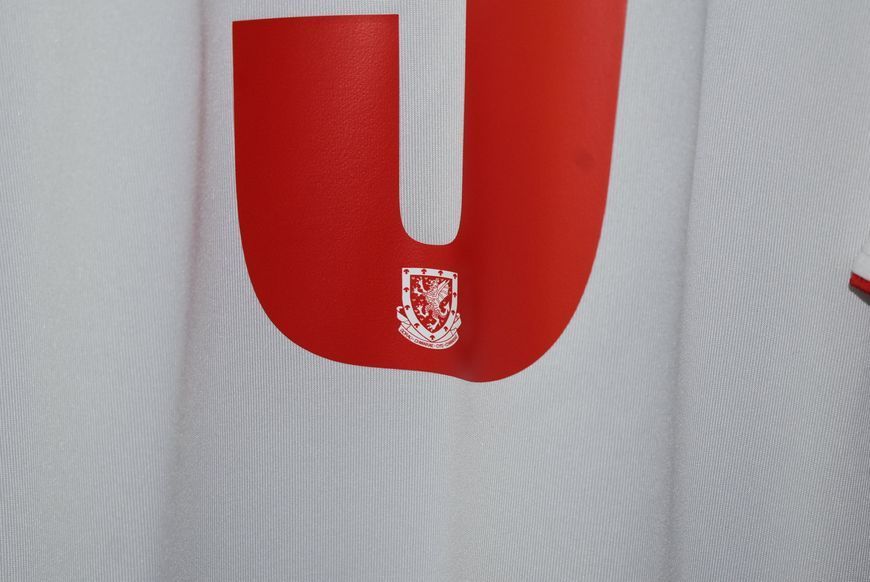 Wales 2008 away shirt Champion in sizeXL with number 3 on the back(used by Gareth Bale) 4818 PHOTO