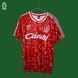 Liverpool 1989/1990/1991 hjemmebanetr&oslash;je officiel reproduktion fra 2016 med nummer 8 p&aring; ryggen 4864 FOTO 1