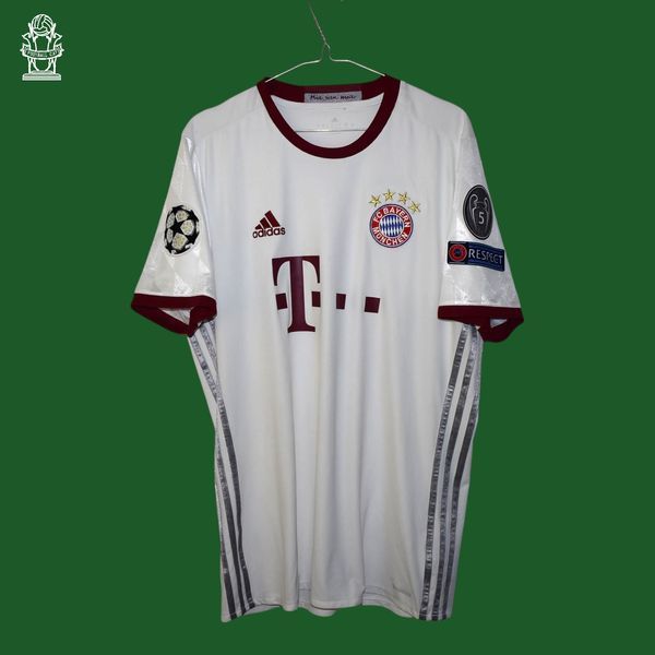 Bayern Monacium 2016-2017 3-cia koszulka Adidas w rozmiarze L z Arturo Vidal na plecach 4771 ZDJECIE