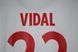 Bayern Monacium 2016-2017 3-cia koszulka Adidas w rozmiarze L z Arturo Vidal na plecach 4771 ZDJECIE 4