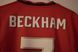 Manchester United 2019-2020 hjemmebanetr&oslash;je Adidas i st&oslash;rrelse S med David Beckham p&aring; ryggen 5057 FOTO 4