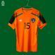 Ireland 2022 away shirt Umbro in size S with Troy Parrott on the back 4821 PHOTO 2
