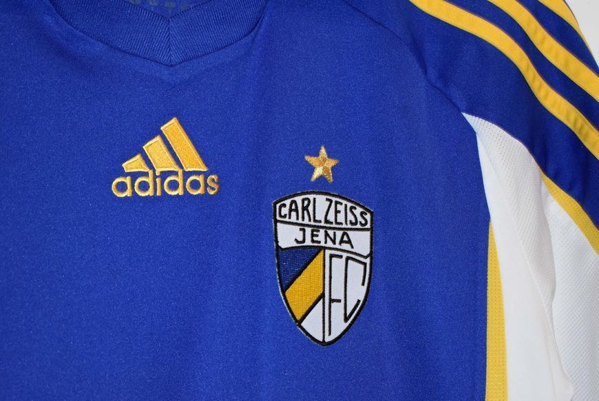 Carl Zeiss Jena 2009-2010 home shirt by Adidas in size S with Torsten Ziegner on the back 5107 PHOTO