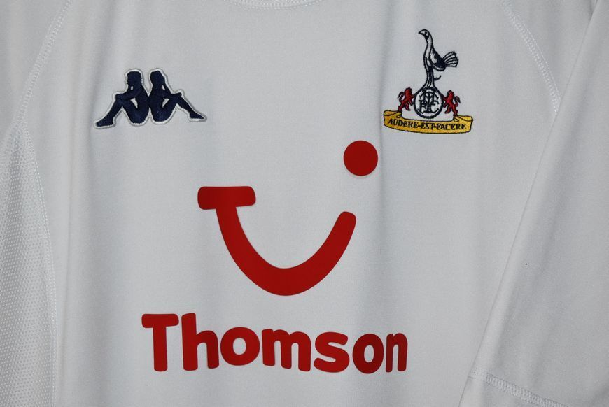 Tottenham Hotspur 2004-2005 domowa koszulka Kappa w rozmiarze XL z Ledley King na plecach 4865 ZDJECIE