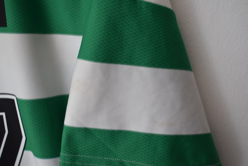 Celtic 2024-2025 home Adidas shirt in size XL with Maik Nawrocki on the back 4722 PHOTO