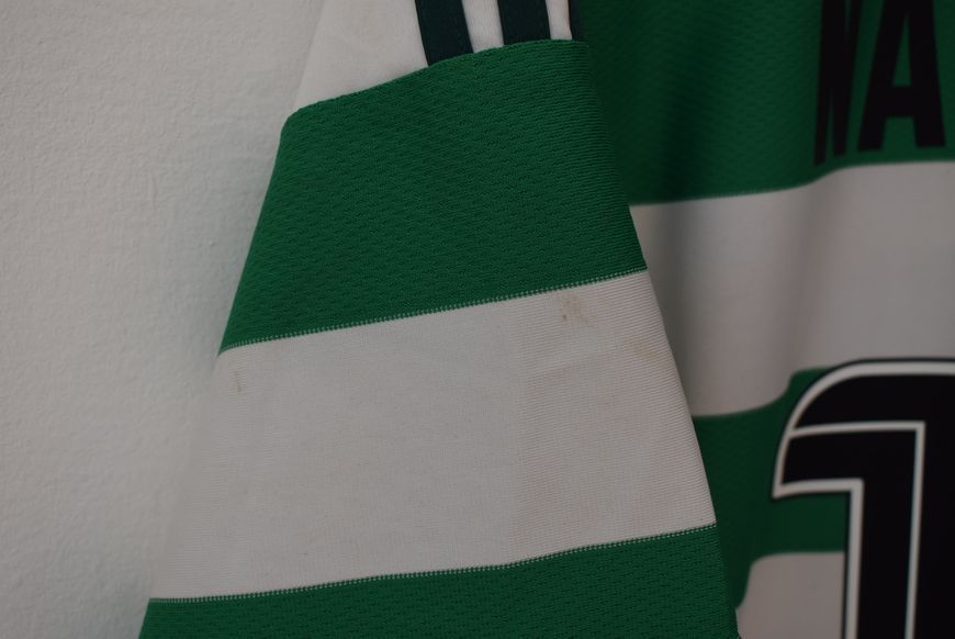 Celtic 2024-2025 home Adidas shirt in size XL with Maik Nawrocki on the back 4722 PHOTO