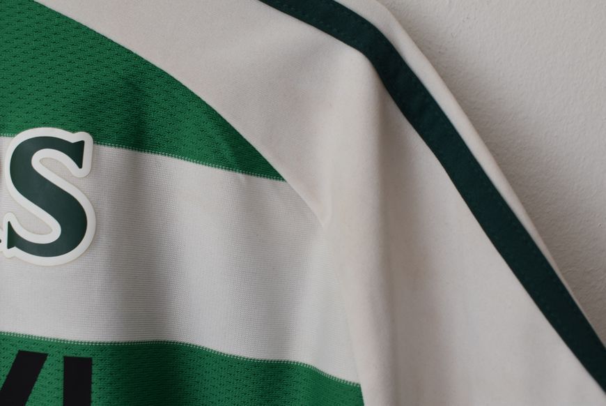Celtic 2024-2025 home Adidas shirt in size XL with Maik Nawrocki on the back 4722 PHOTO
