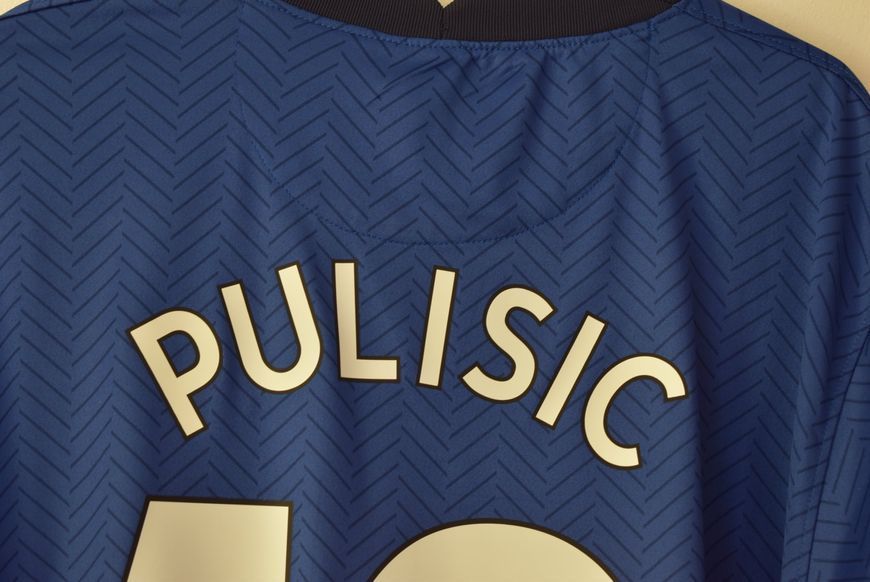 Chelsea 2020-2021 home shirt Nike in size XL with Christian Pulisic on the back 5058 PHOTO