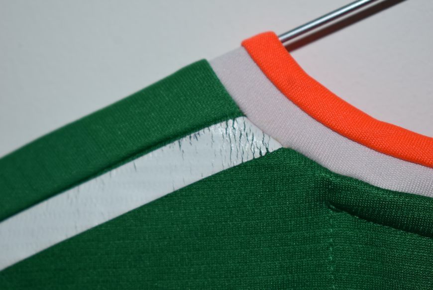 Ireland 2017 home shirt New Balance in size L with Declan Rice on the back 4822 PHOTO
