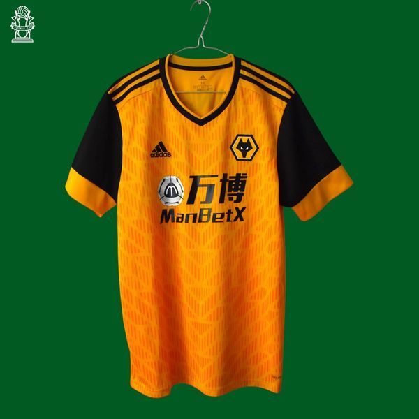 Wolverhampton Wanderers 2020-2021 domowa koszulka Adidas w rozmiarze M z Vitinha na plecach 4823 ZDJECIE