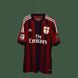 AC Milan 2014-2015 domowa koszulka Adidas w rozmiarze M z Cristian Zaccardo na plecach 5110 ZDJECIE 2