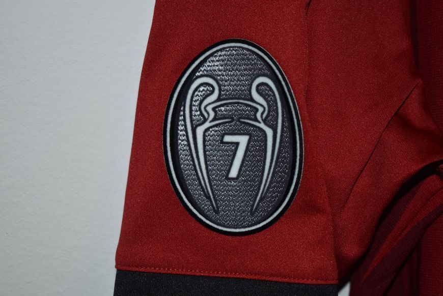 AC Milan 2014-2015 domowa koszulka Adidas w rozmiarze M z Cristian Zaccardo na plecach 5110 ZDJECIE