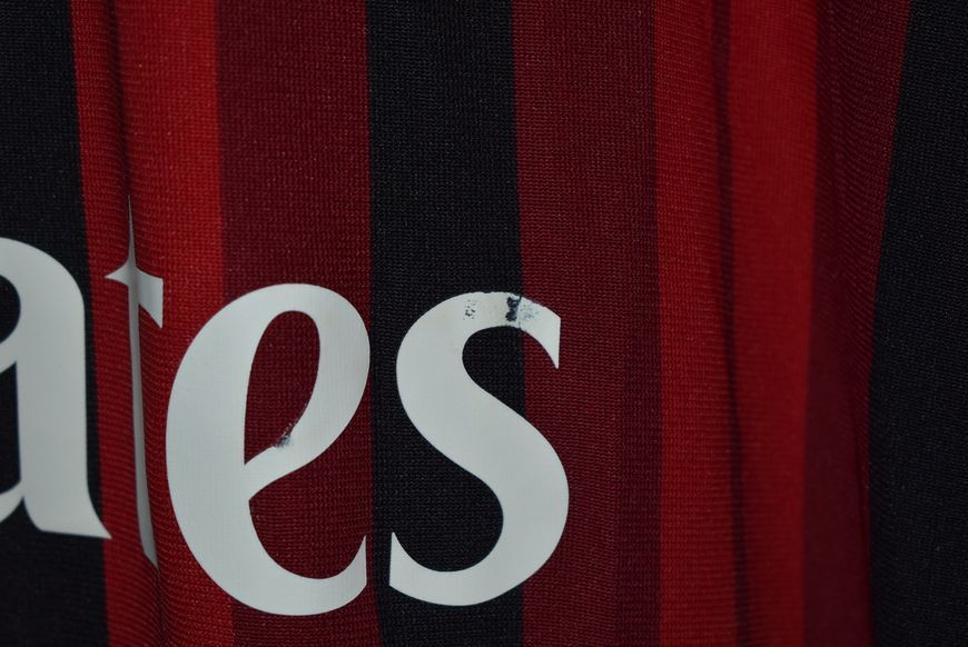 AC Milan 2014-2015 domowa koszulka Adidas w rozmiarze M z Cristian Zaccardo na plecach 5110 ZDJECIE