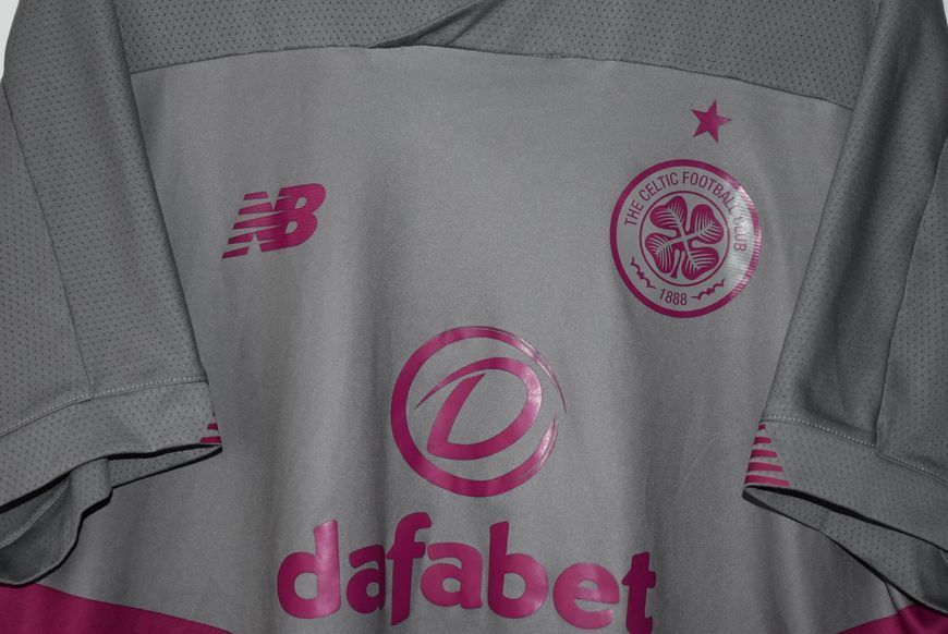 Celtic 2019-2020 3-cia koszulka New Balance w rozmiarze XL z Nir Bitton na plecach 4868 ZDJECIE