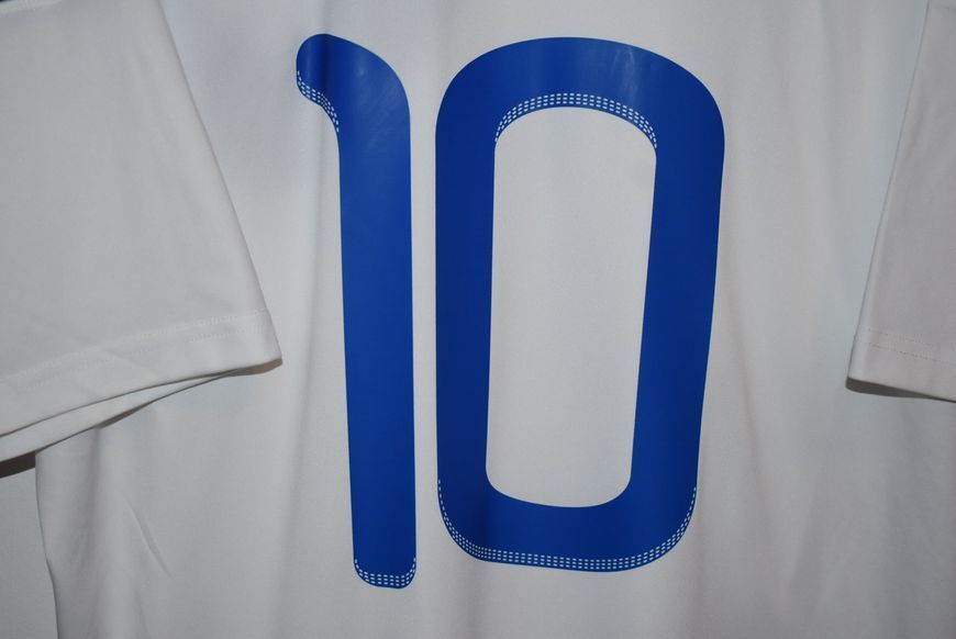 Finland 2010-2011 home retro Adidas shirt size XL with Jari Litmanen on the back 4475 PHOTO