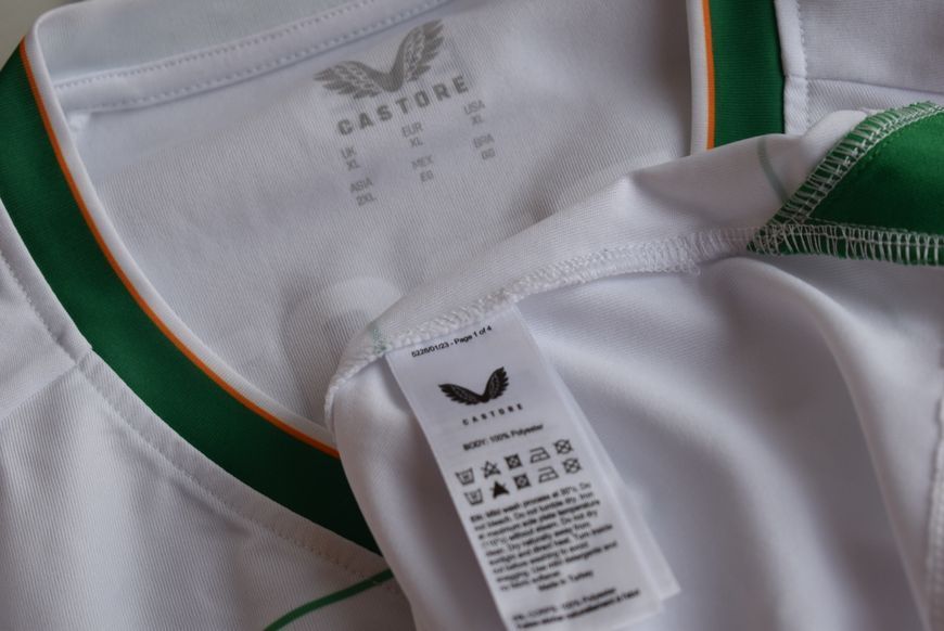 Irlandia 2023-2024 wyjazdowa koszulka Castore w rozmiarze XL z Troy Parrott na plecach 4576 ZDJECIE