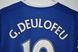 Everton 2015-2016 home Umbro long sleeve shirt in size S with Gerard Deulofeu on the back 4691 PHOTO 4