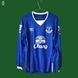 Everton 2015-2016 home Umbro long sleeve shirt in size S with Gerard Deulofeu on the back 4691 PHOTO 2