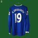 Everton 2015-2016 home Umbro long sleeve shirt in size S with Gerard Deulofeu on the back 4691 PHOTO 1