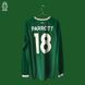 Irlandia 2020-2021 domowa koszulka z długim rękawem Umbro w rozmiarze M z Troy Parrott na plecach 4740 ZDJECIE 1