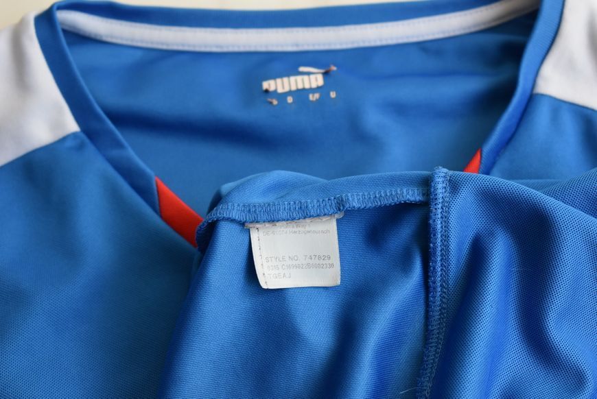 Glasgowa Rangers 2015-2016 domowa koszulka Puma w rozmiarze XXL z Lee Wallace na plecach 4840 ZDJECIE