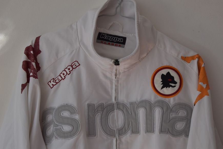 AS Roma 2007-2008 kurtka treningowa Kappa w rozmiarze XL 5062 ZDJECIE