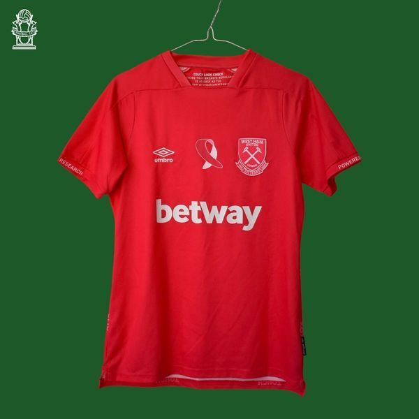 West Ham United (kvindehold) 2020-2021 specialudgave tr&oslash;je i damest&oslash;rrelse M med Alisha Lehmann p&aring; ryggen 4965 FOTO