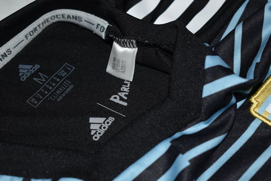 Argentyna 2018-2019 treningowa koszulka Adidas x Parley w rozmiarze M 4486 ZDJECIE