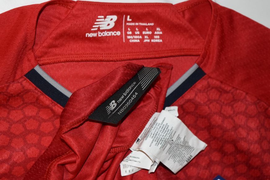 Lille LOSC 2021-2022 domowa koszulka New Balance w rozmiarze L z Renato Sanches na plecach 4529 ZDJECIE