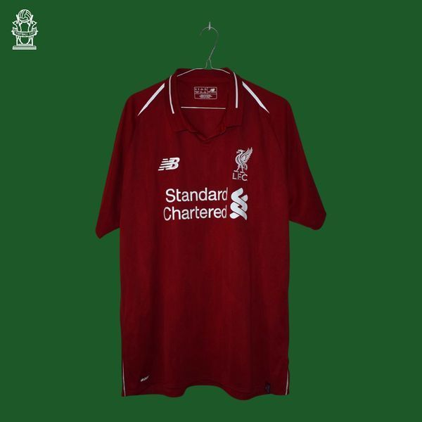 Liverpool 2018-2019 home shirt New Balance in size XL with Divock Origi on the back 4966 PHOTO