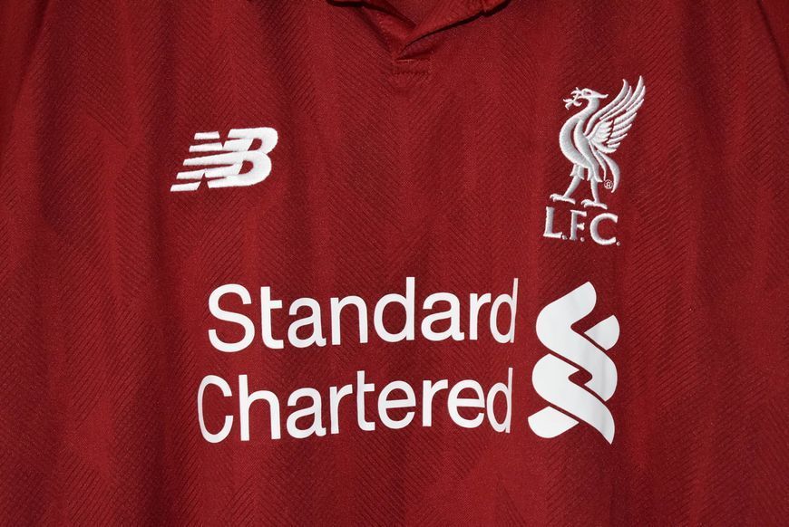 Liverpool 2018-2019 home shirt New Balance in size XL with Divock Origi on the back 4966 PHOTO