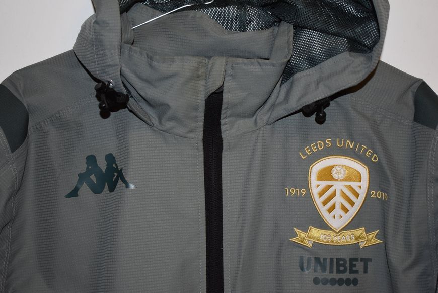 PLAYER ISSUE Leeds United 2019-2020 kurtka treningowa Kappa w rozmiarze M 4680 ZDJECIE