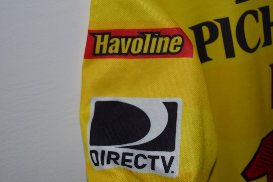 Barcelona SC (Ekwador) 2019 domowa koszulka Marathon w rozmiarze M z Dami&aacute;n &bdquo;Kitu&rdquo; D&iacute;az na plecach 4631 ZDJECIE