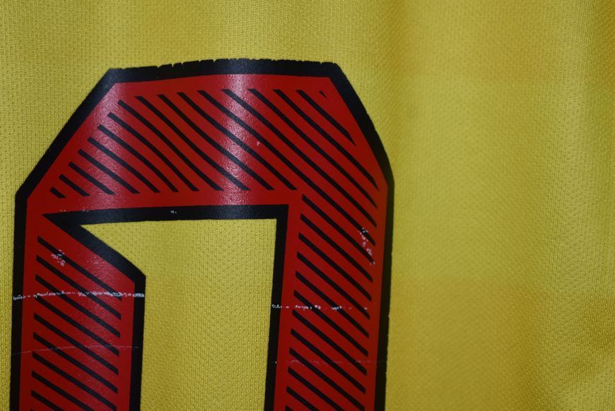Barcelona SC (Ekwador) 2019 domowa koszulka Marathon w rozmiarze M z Dami&aacute;n &bdquo;Kitu&rdquo; D&iacute;az na plecach 4631 ZDJECIE
