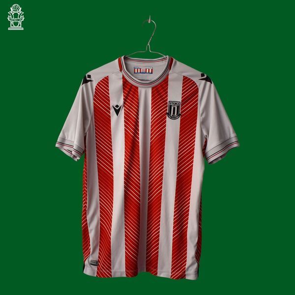 Stoke City 2022-2023 domowa koszulka Macron w rozmiarze S z Liam Delap na plecach 4831 ZDJECIE