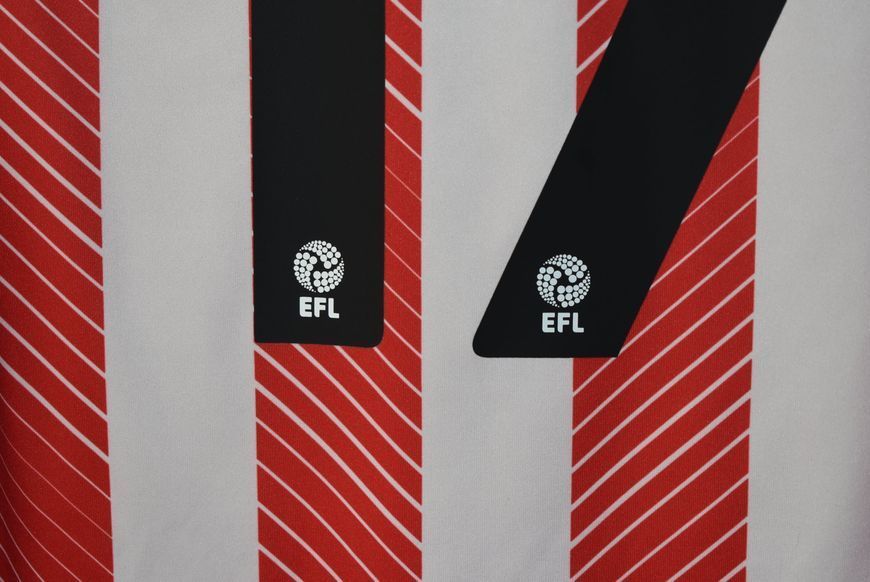 Stoke City 2022-2023 domowa koszulka Macron w rozmiarze S z Liam Delap na plecach 4831 ZDJECIE